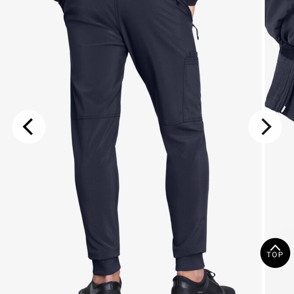 Infinity Men's 5-Pkt STRETCH Cargo Jogger Scrub Pants new with tags XL - Picture 2 of 4